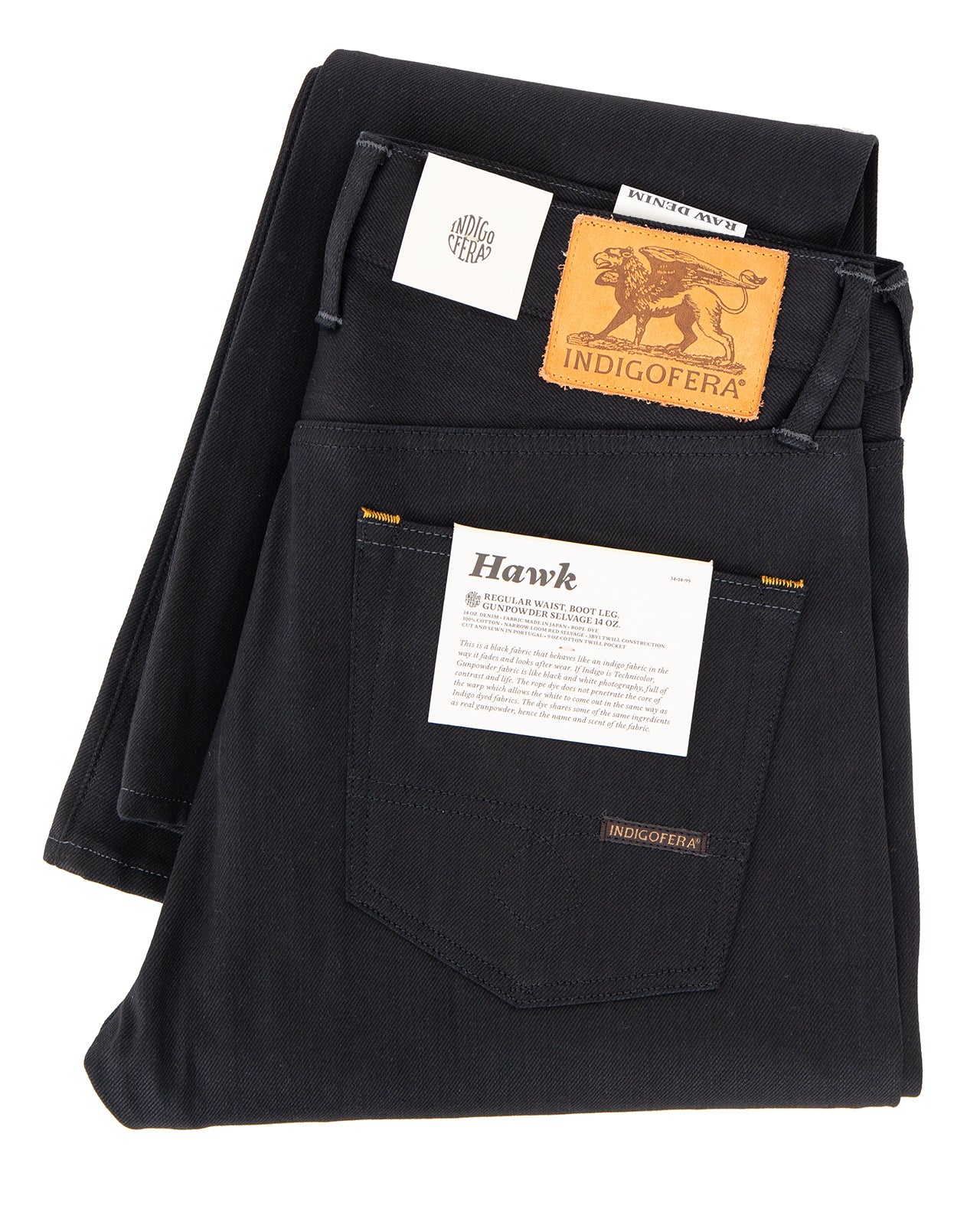 Indigofera Hawk Jeans, Gunpowder - Image 3