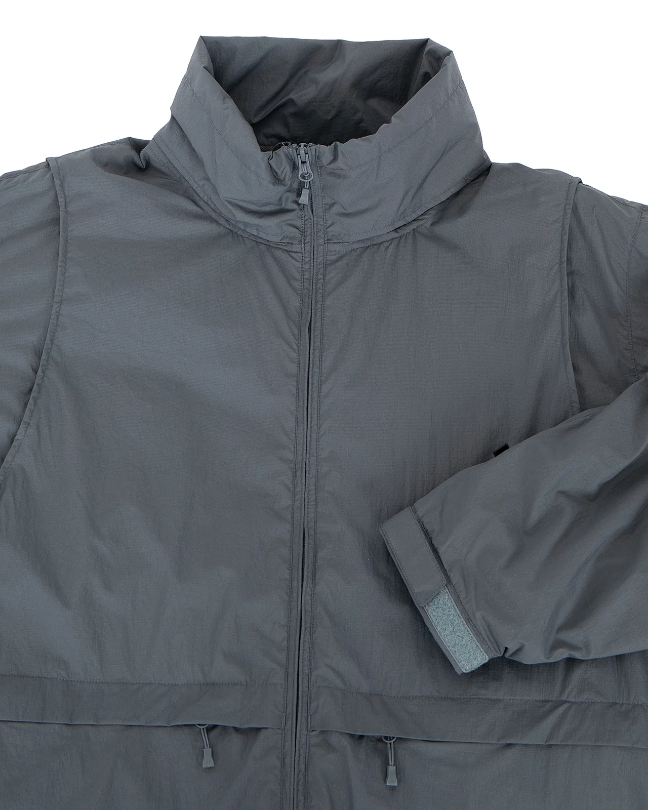 Daiwa Pier39 Tech Detachable Windbreaker Jacket, Charcoal - Image 3