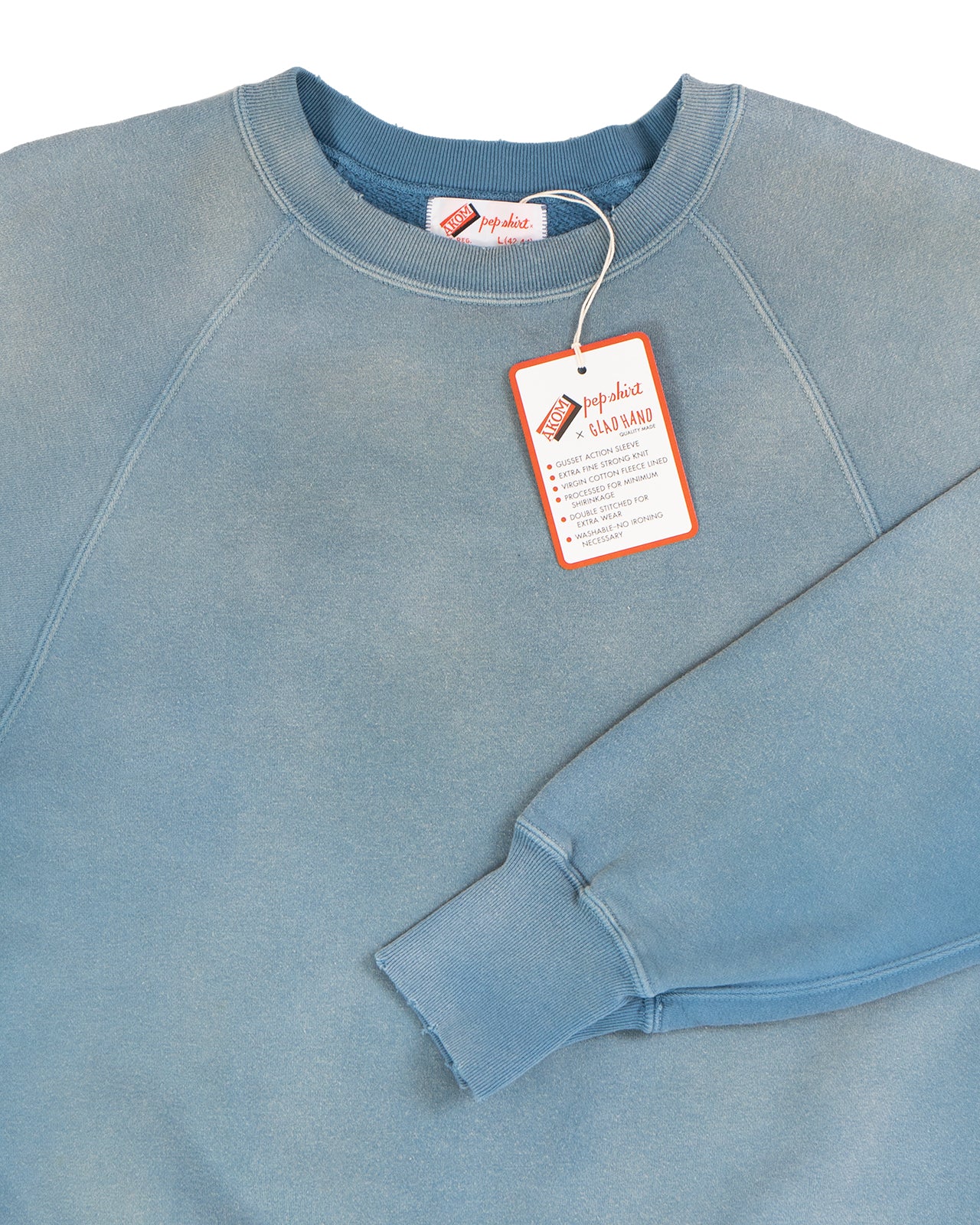 Glad Hand x AKOM Sweatshirt, Blue - Image 3