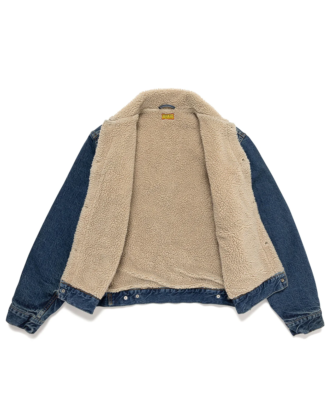 Human Made Boa Lined Denim Jacket - Image 4