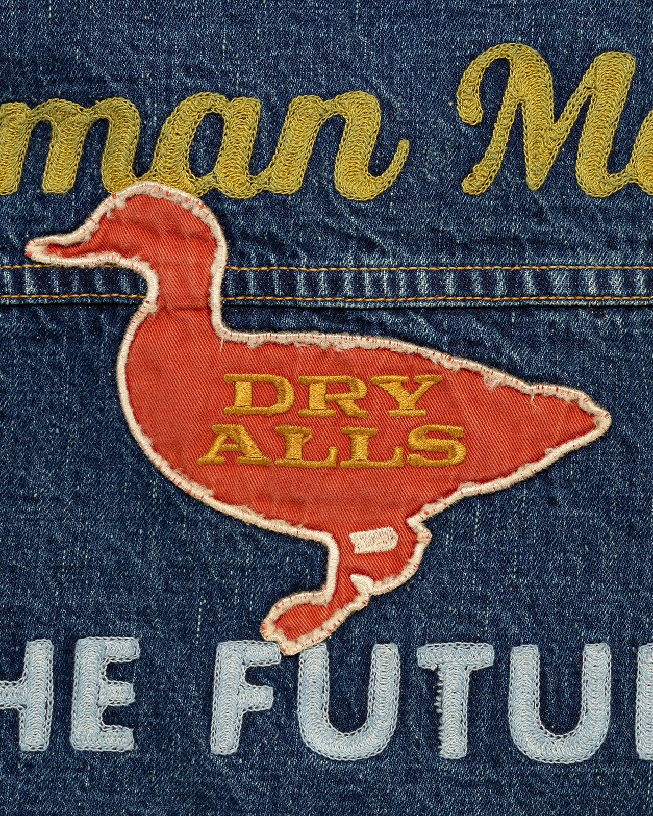 Human Made Boa Lined Denim Jacket - Image 6