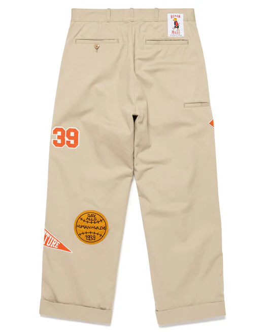 Human Made College Pants, Beige - Image 3