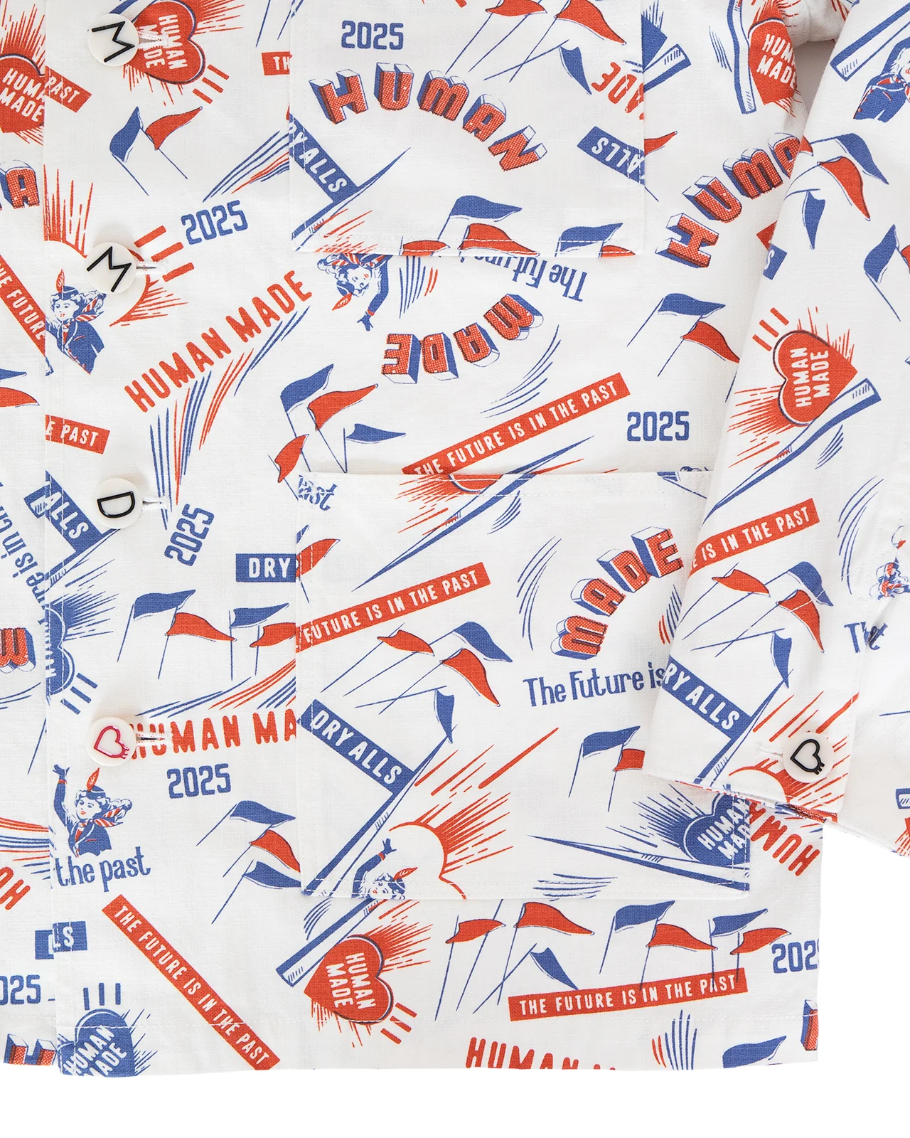 Human Made Printed Coverall Jacket - Image 4