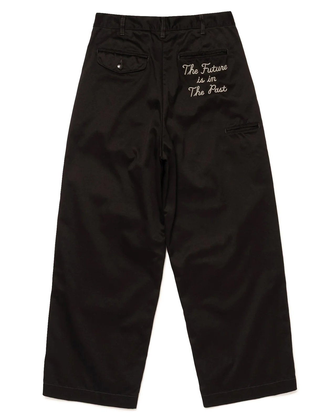Human Made Wide Chino Pants, Black - Image 3