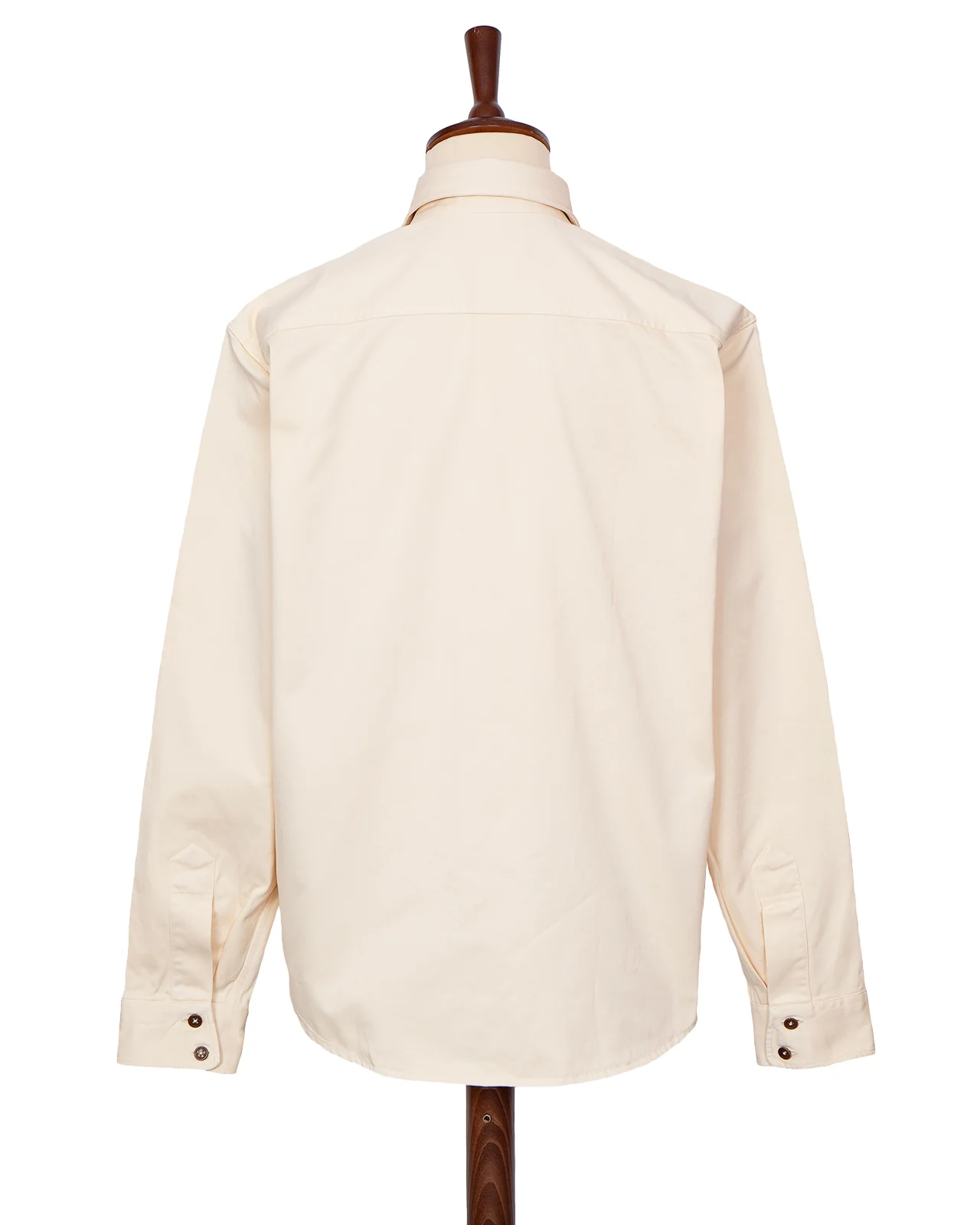 Indigofera Alamo Shirt, Cotton Twill, Sand - Image 5