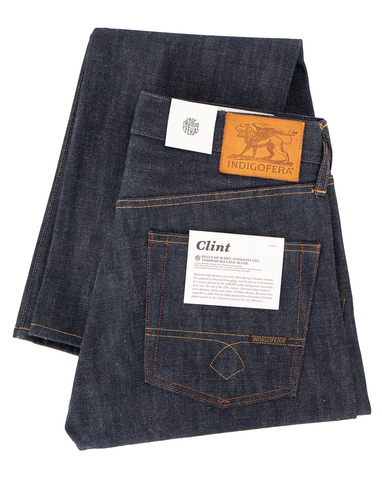 Indigofera Clint Jeans, Yoshino Natural Indigo - Image 5