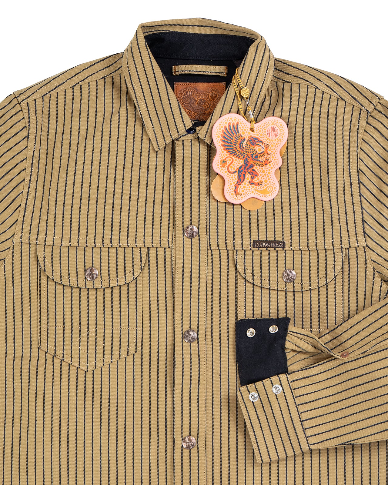Indigofera Copeland Jacket, Root Stripe - Image 3