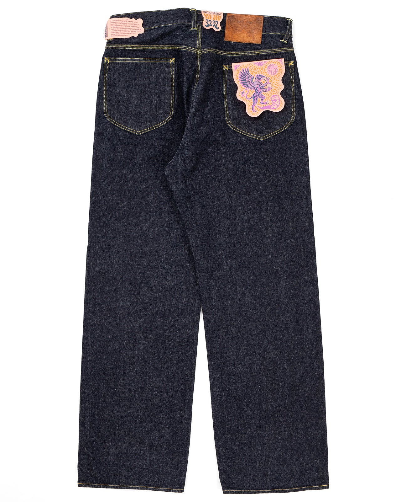 Indigofera Duke Jeans, Overseas Selvage, Soaked - Image 2
