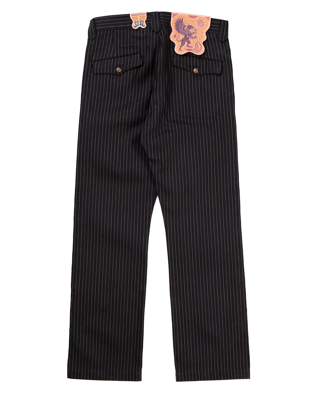 Indigofera Durango Pants, Sable Stripe - Image 2