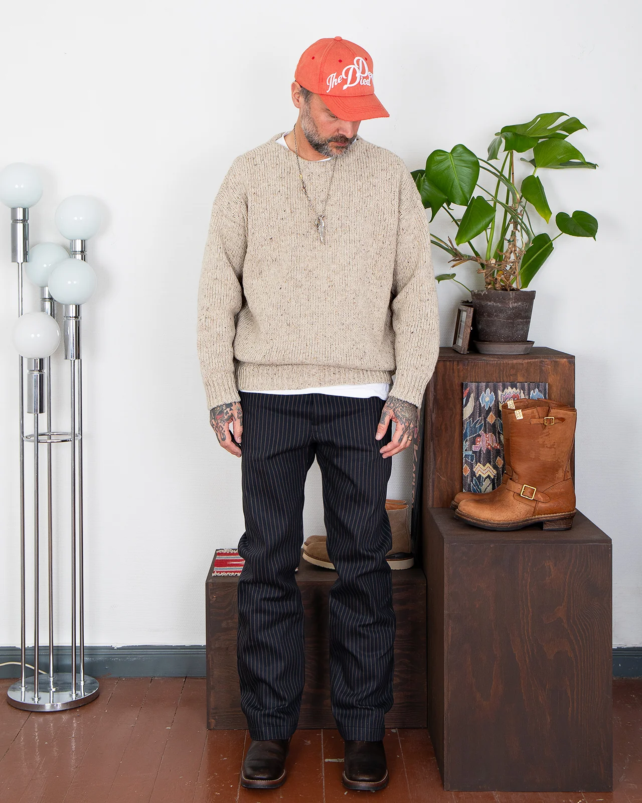 Indigofera Durango Pants, Sable Stripe - Image 3