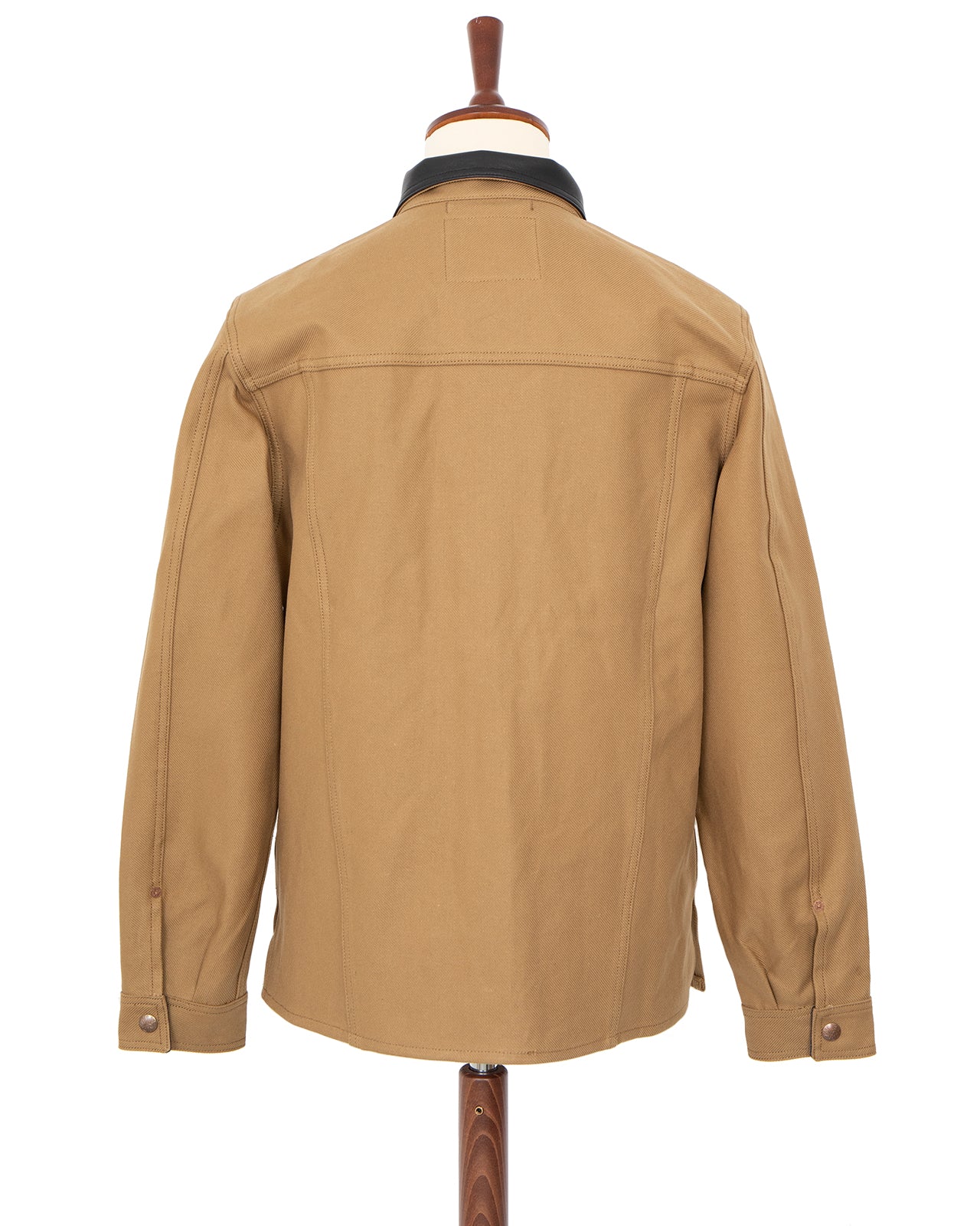 Indigofera Fargo Trucker Jacket, Military Serge - Image 3