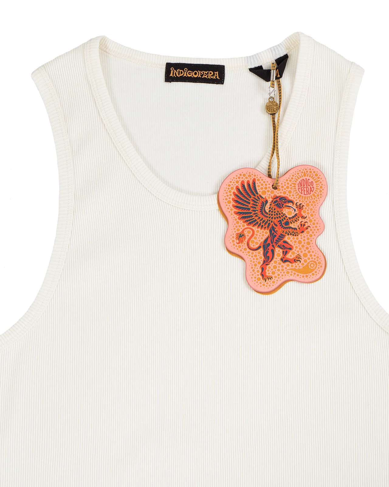 Indigofera Frank Tank Top, Cocatoo White - Image 2