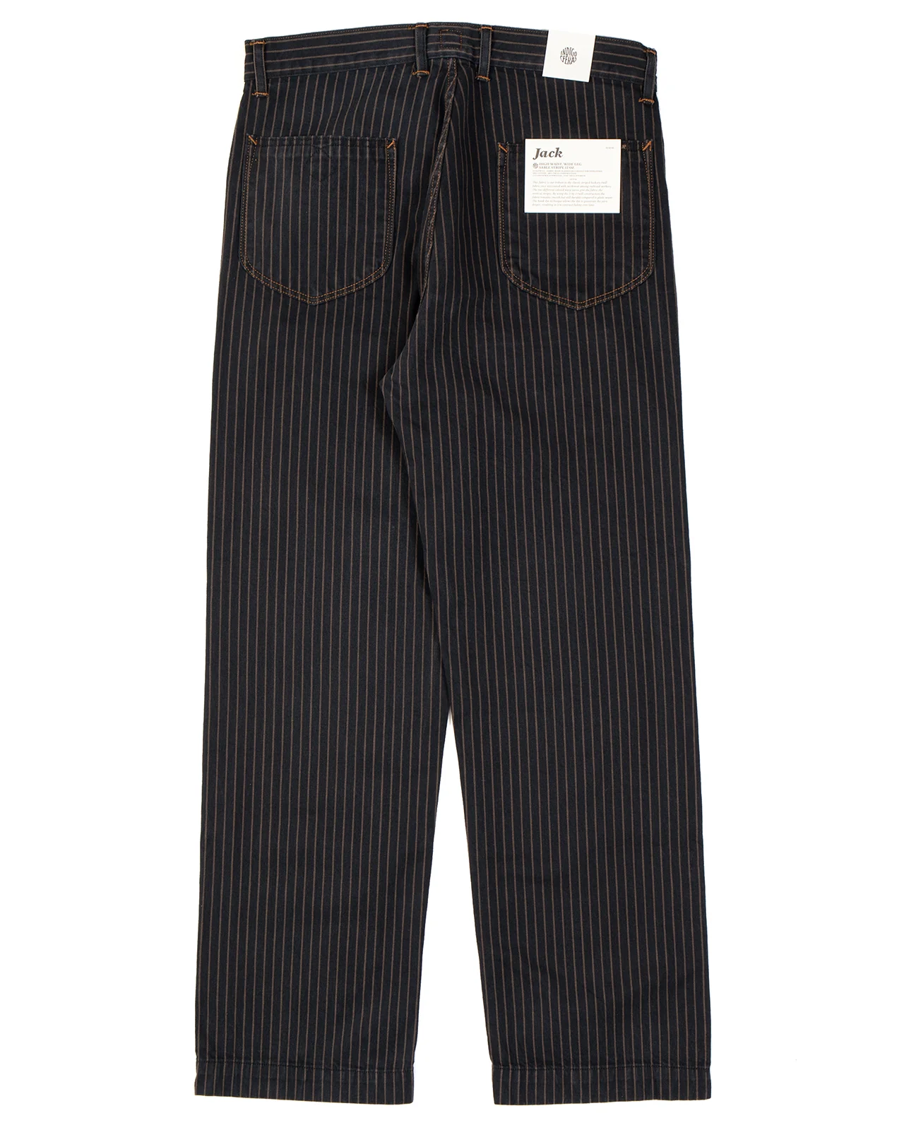 Indigofera Jack Pants, Sable Stripe - Image 3