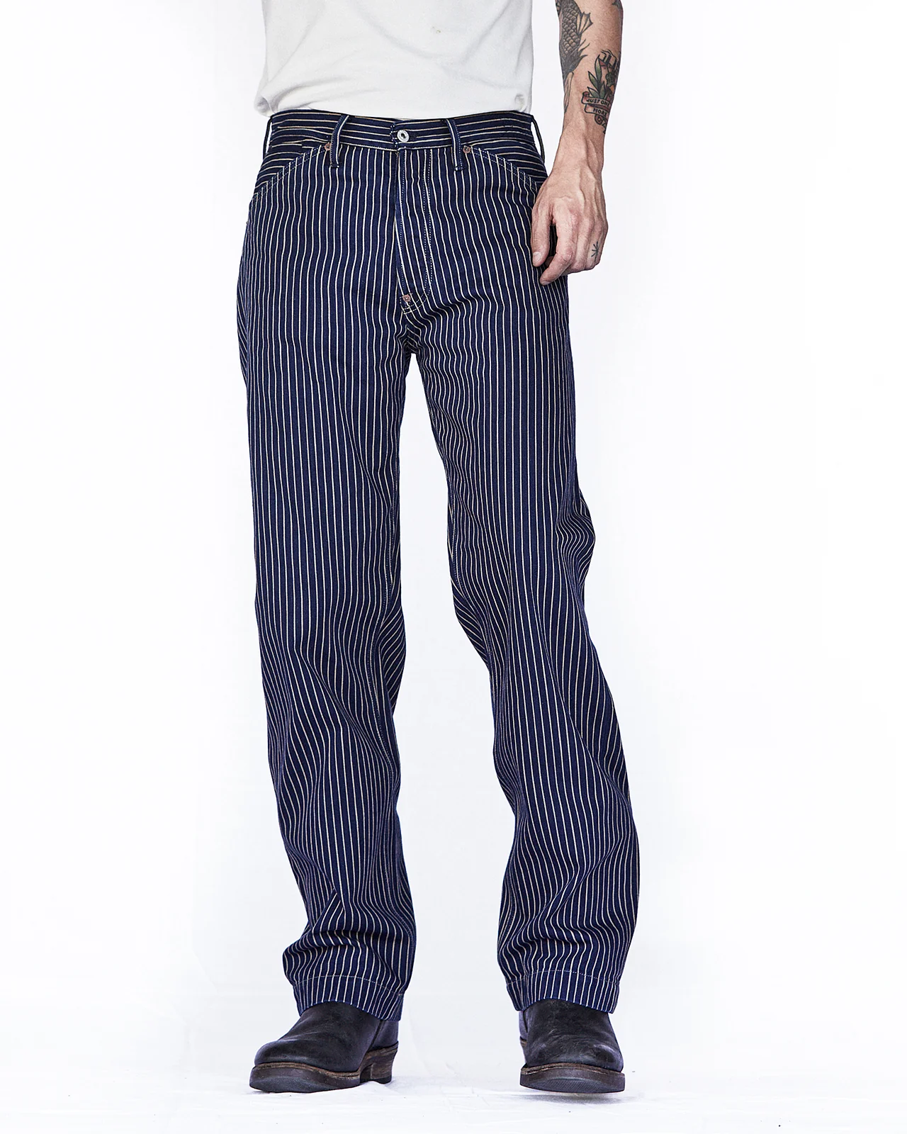Indigofera Jack Pants, Single Stripe - Image 5