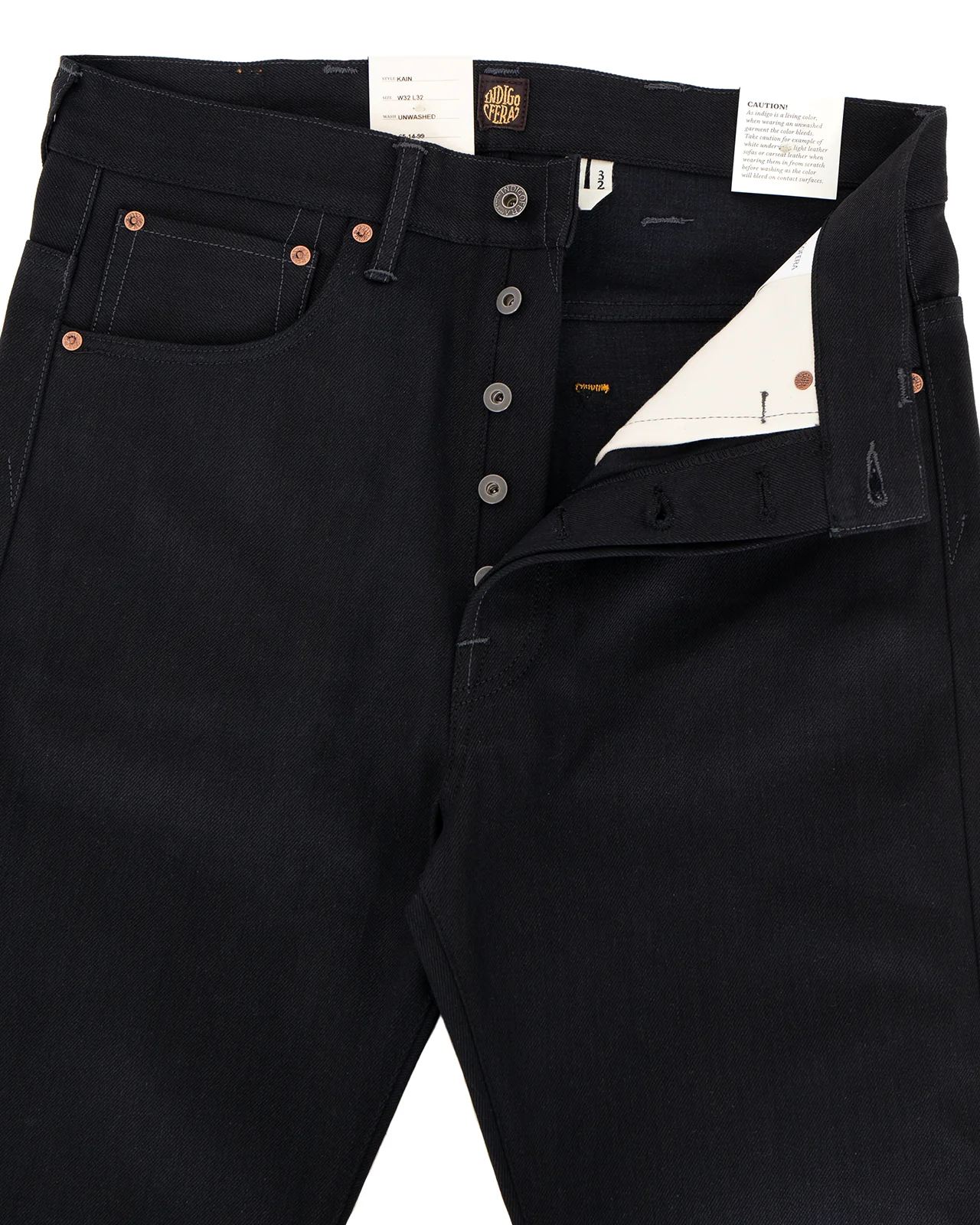 Indigofera Kain Jeans, Gunpowder - Image 3