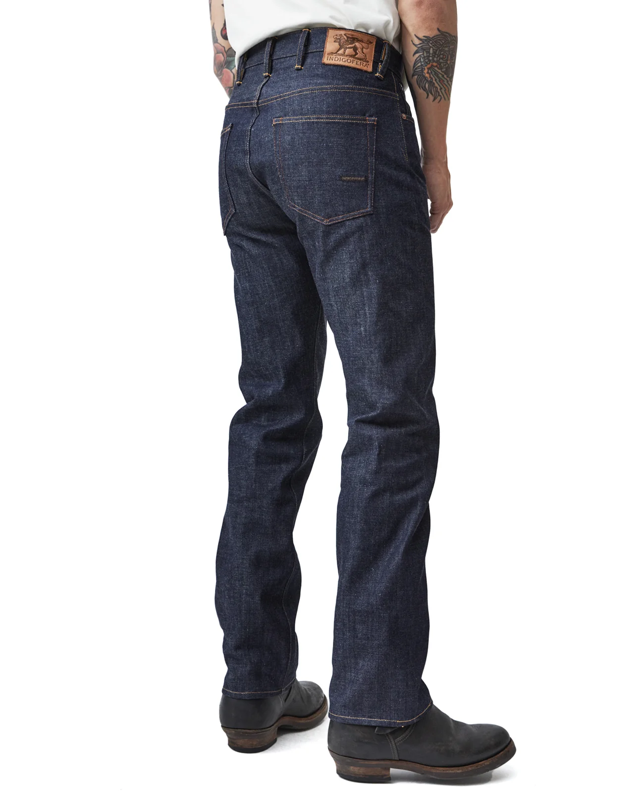 Indigofera Kain Jeans, Vintage 70s Denim - Image 4