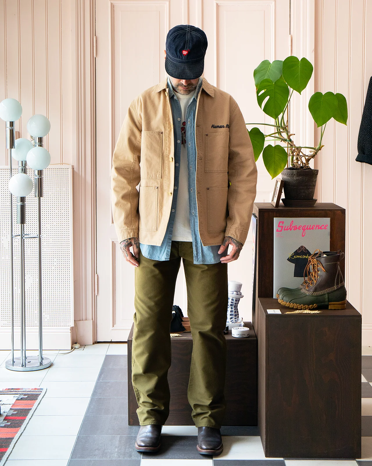 Indigofera Kirk Pants, Bedford Dark Olive - Image 2