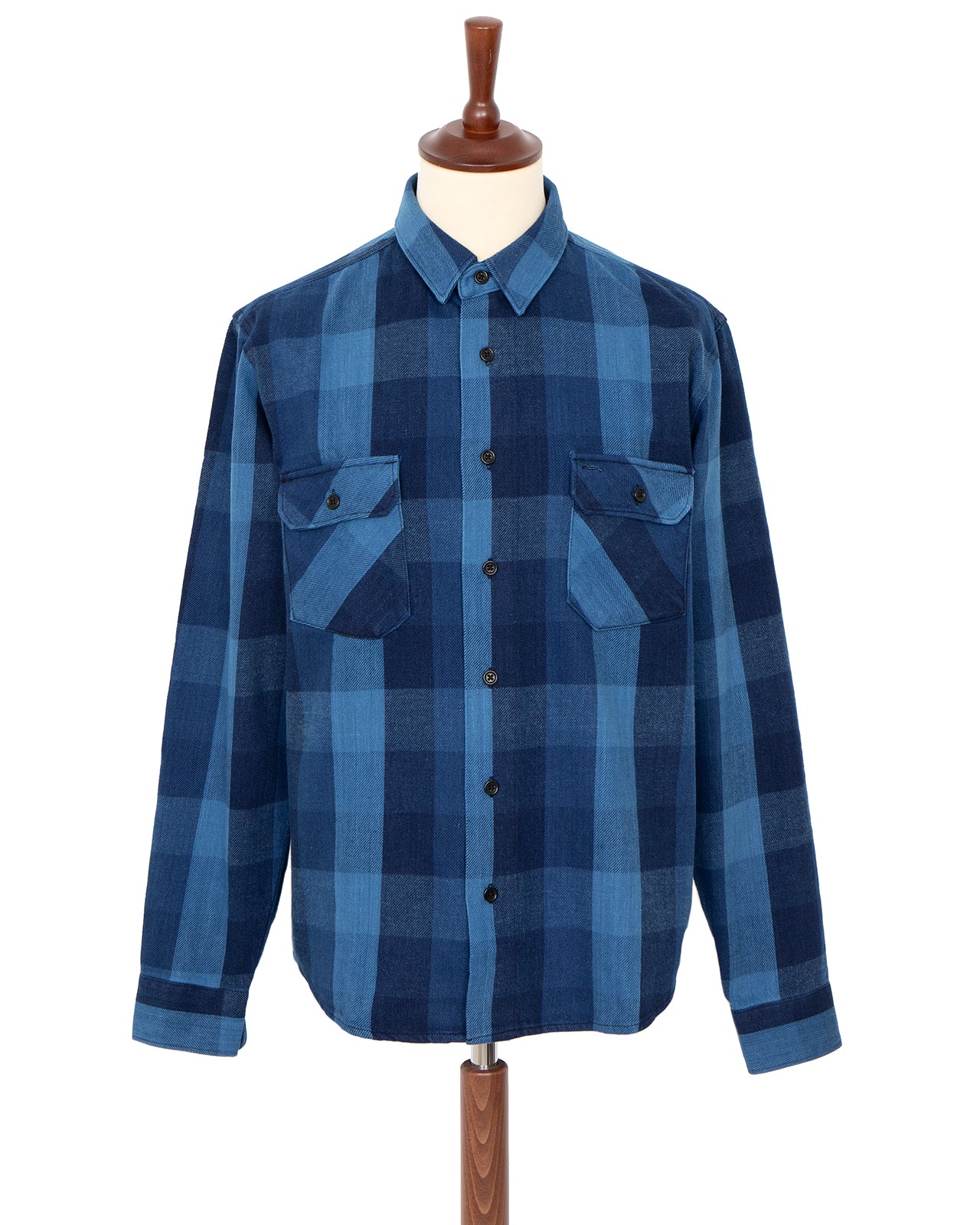 Indigofera Norris Shirt, Triple Indigo
