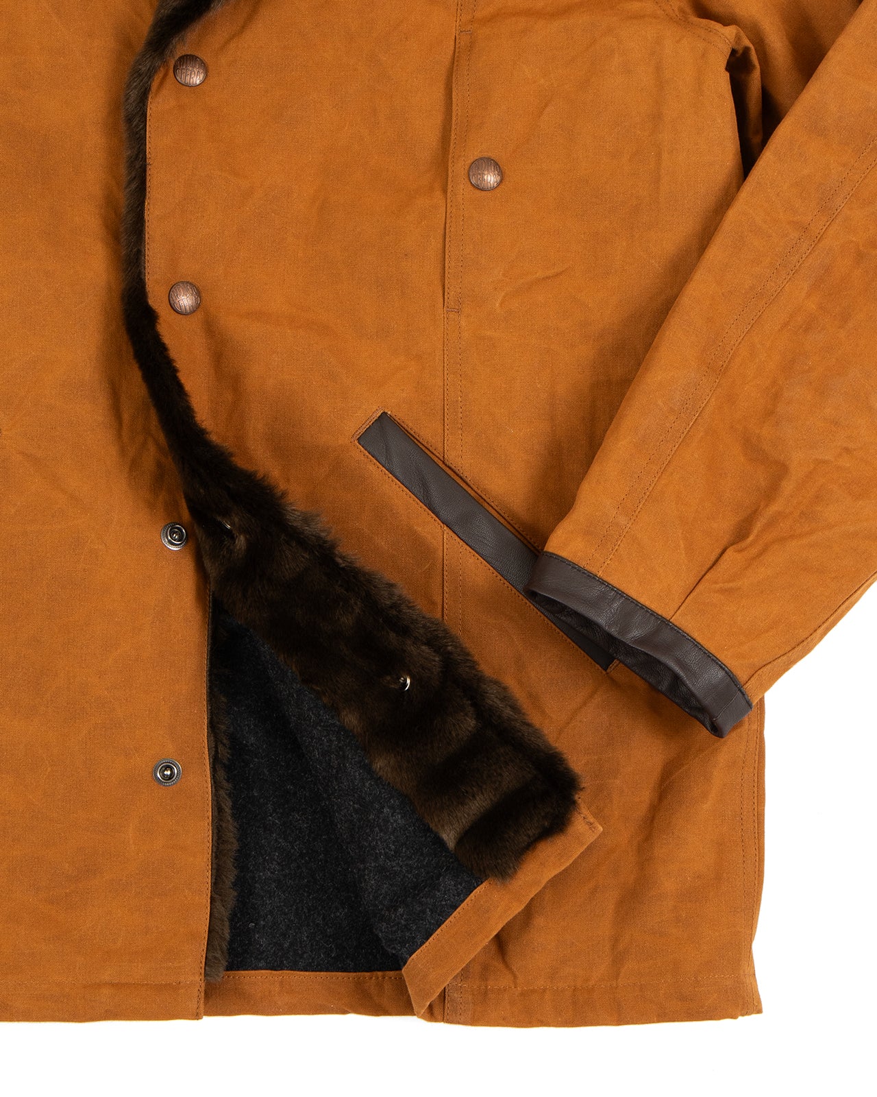 Indigofera Ranch Jacket, Coated Cotton Canvas - Image 5