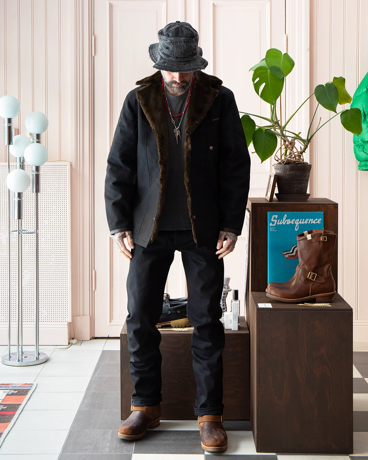 Indigofera Ranch Jacket, Smithson Black - Image 2