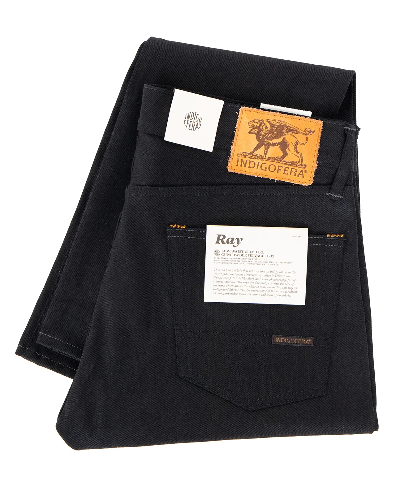 Indigofera Ray Jeans, Gunpowder - Image 3