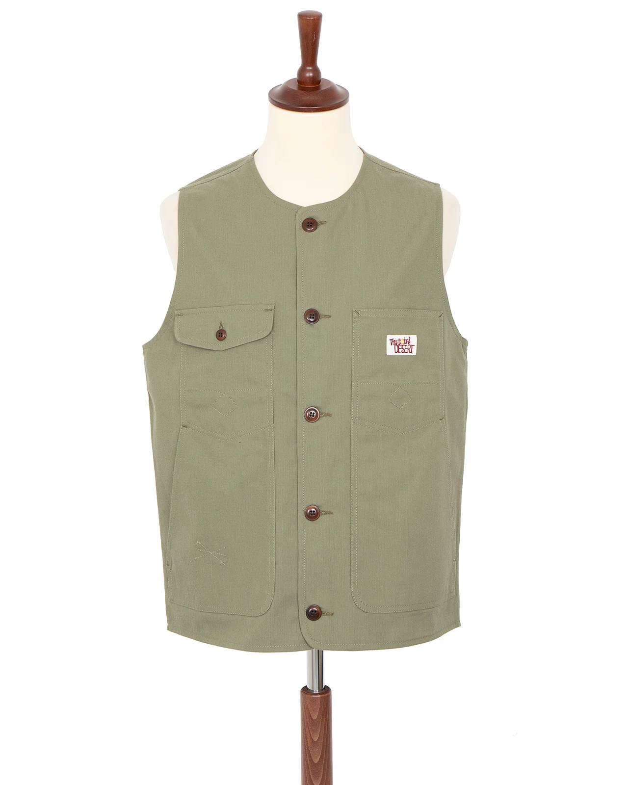 Indigofera Roadrunner Vest, United Duck Canvas, Green