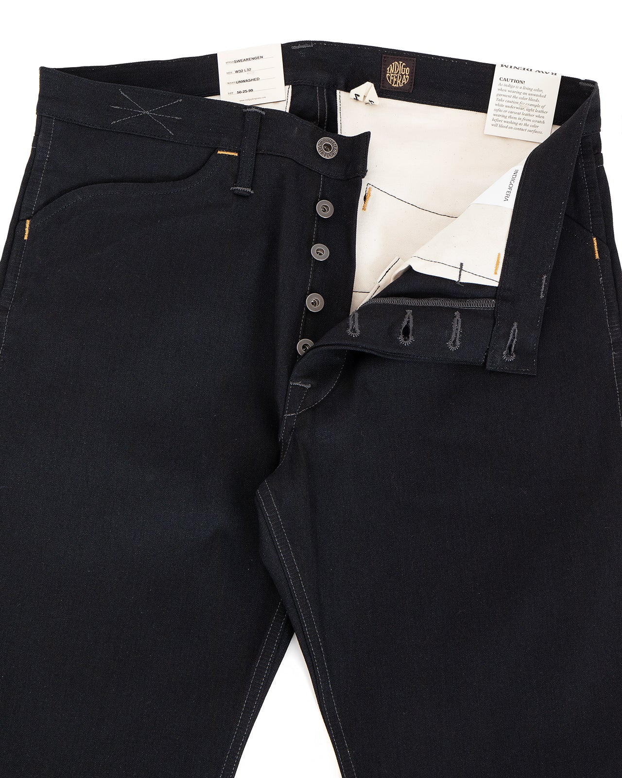 Indigofera Swearengen Pants, Soot Black - Image 3