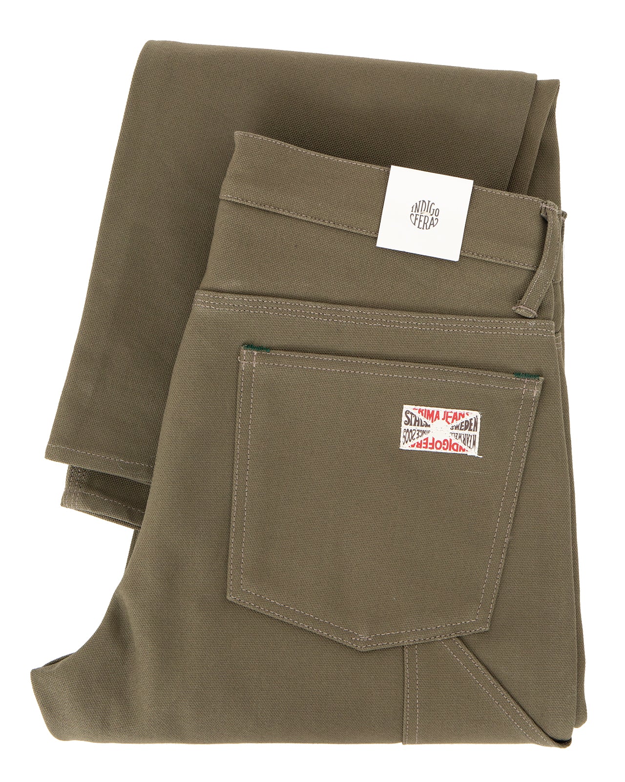 Indigofera Wendell Pants, Smithson Canvas, Desert Moss - Image 4