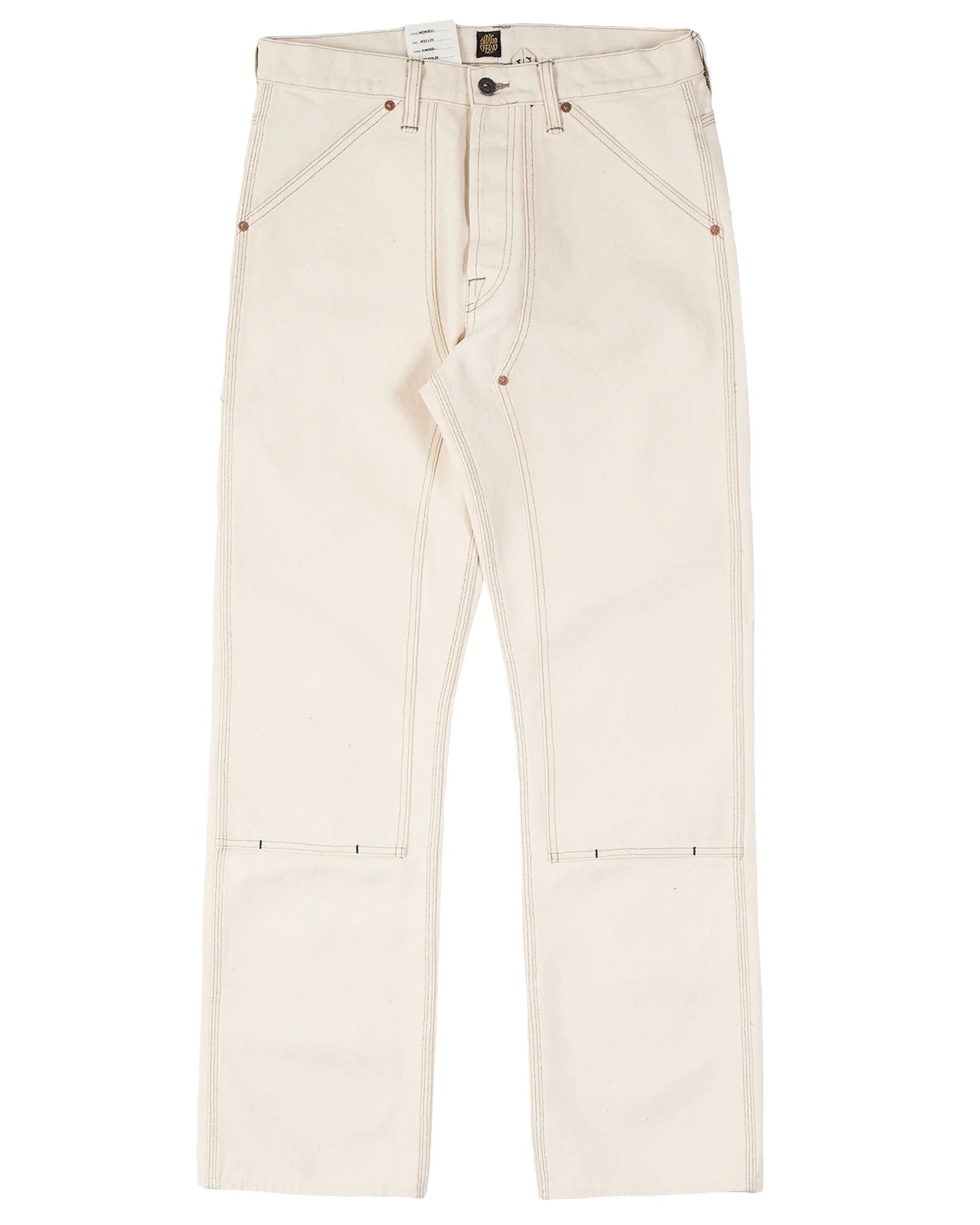 Indigofera Wendell Pants, Smithson Canvas, Ecru