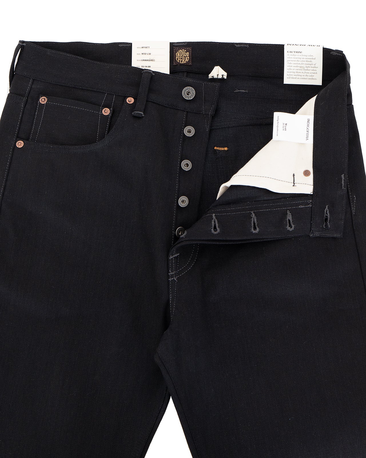 Indigofera Wyatt Jeans, Gunpowder - Image 4
