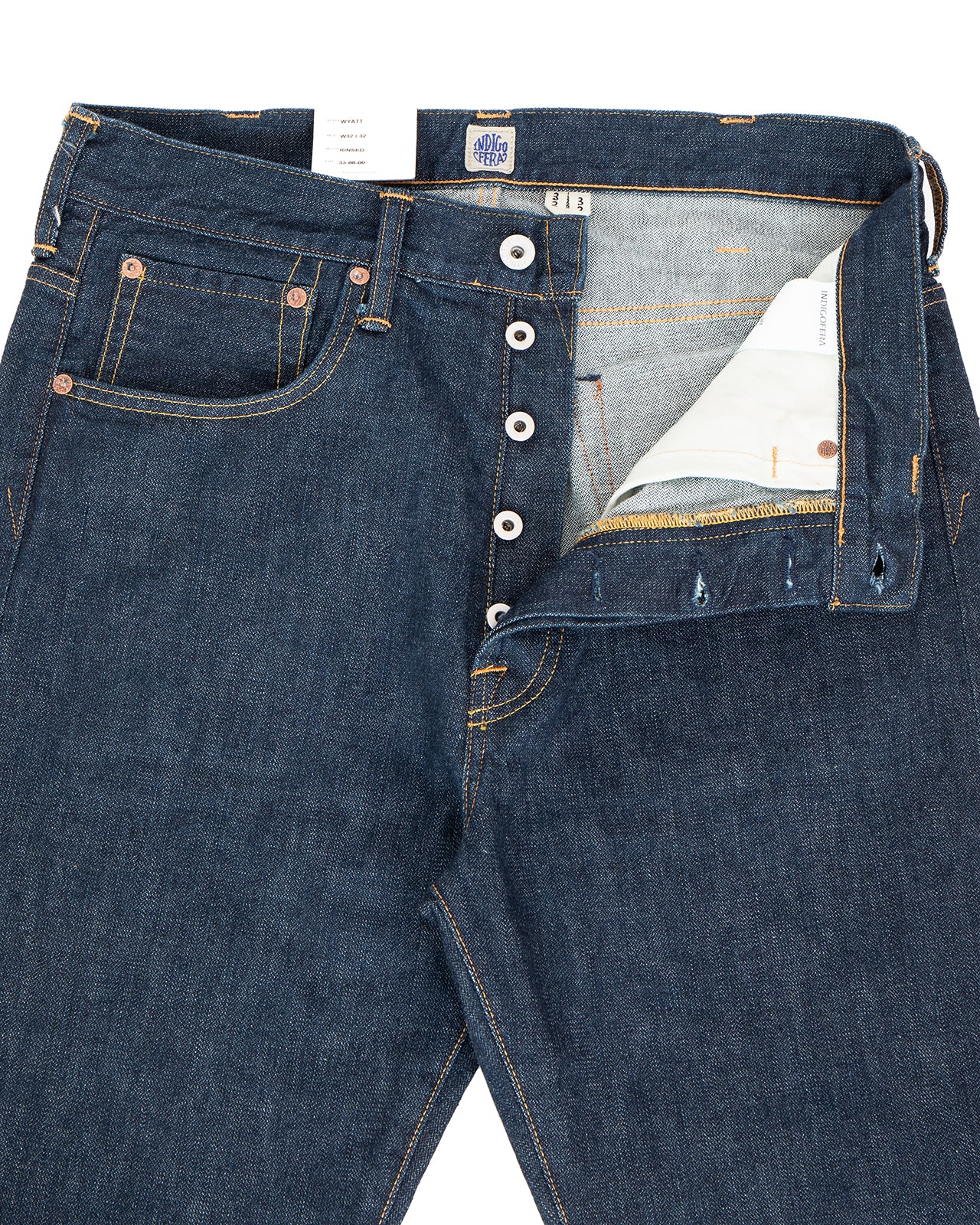 Indigofera Wyatt Jeans, Laredo Broken Twill - Image 4