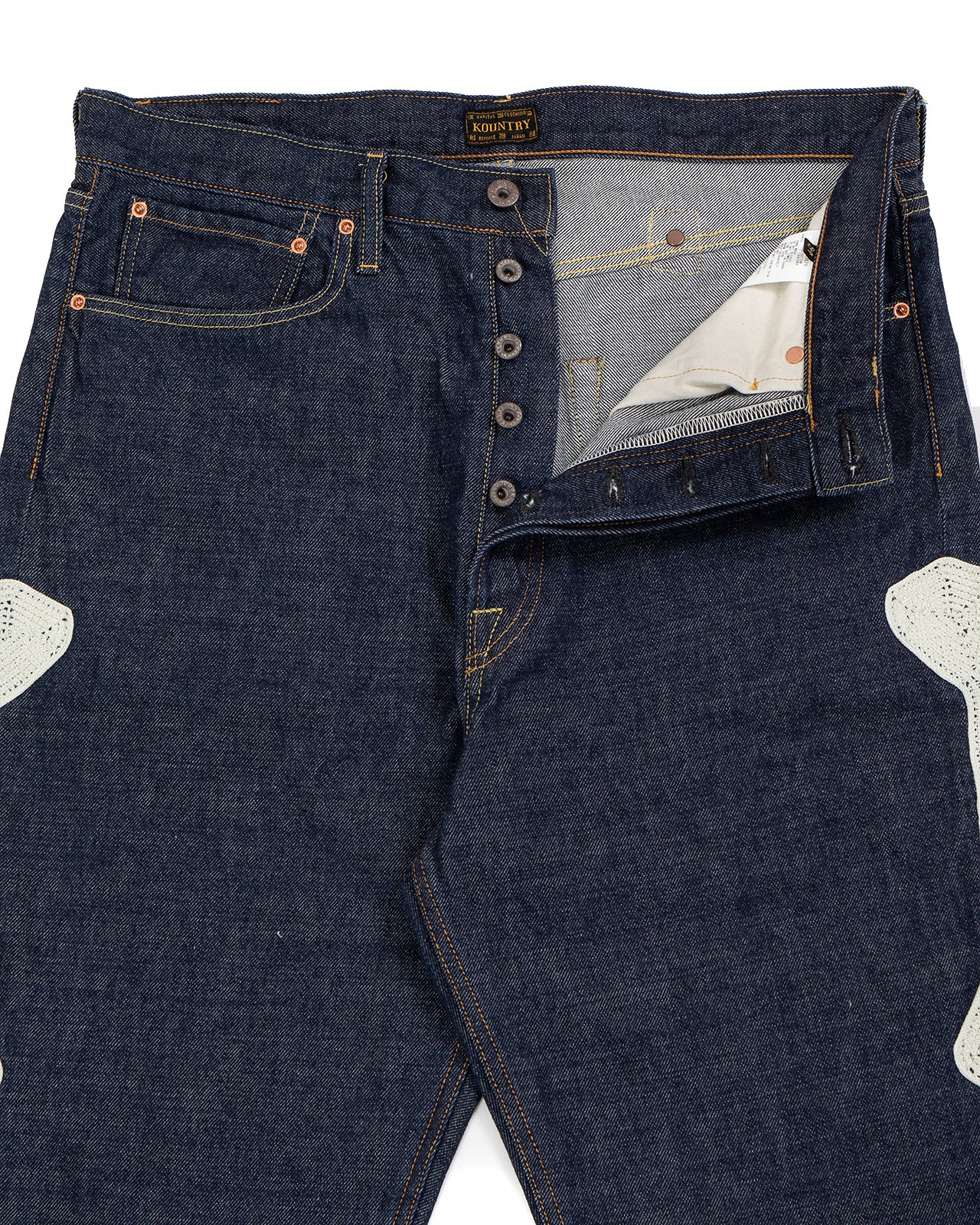 Kapital 12,5oz Denim Mexican Tuxedo 5P Okagilly - Image 4