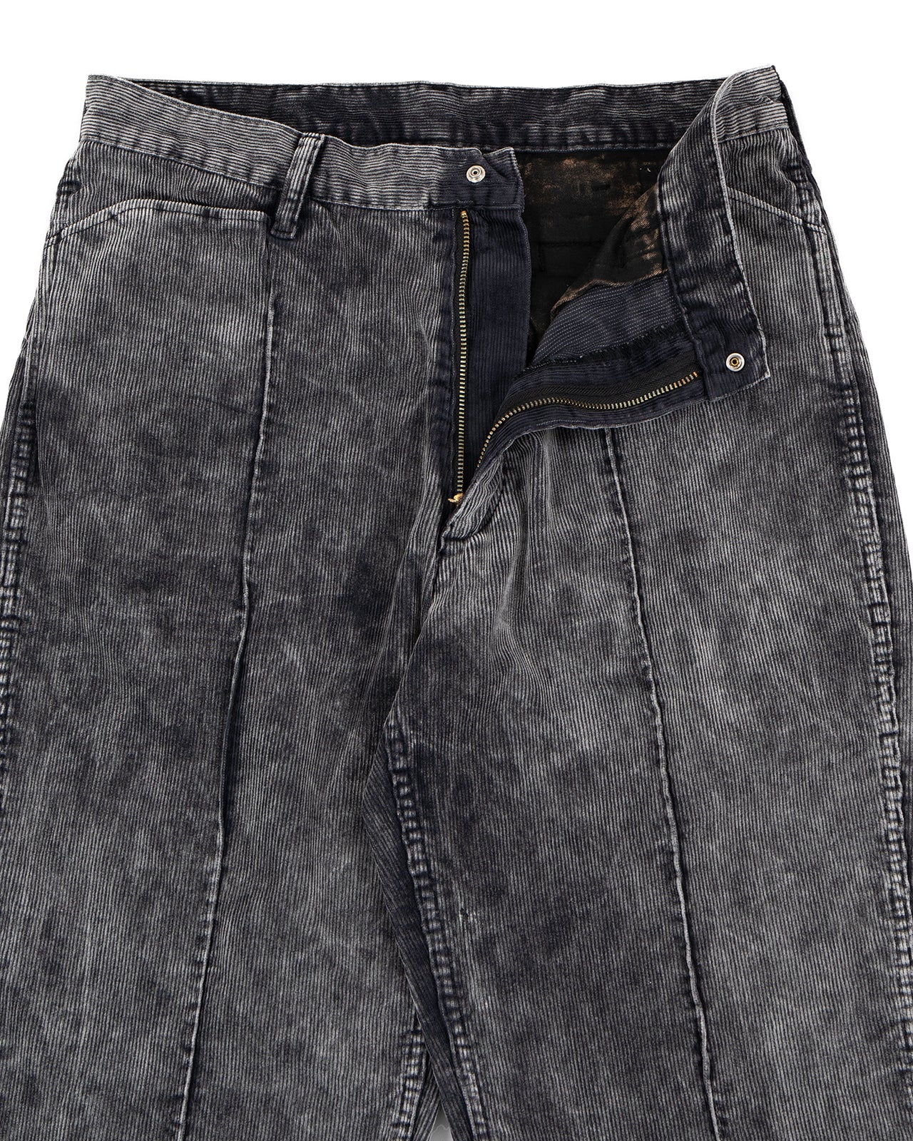 Kapital 14W Corduroy 5P Frisko (Dirty Dyed), Black - Image 4