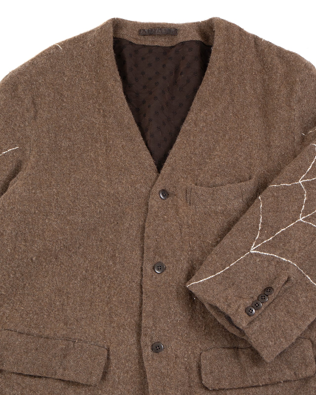 Kapital Fulling Wool Casa Jacket (KOUNTRY Dream Catch), Brown - Image 4