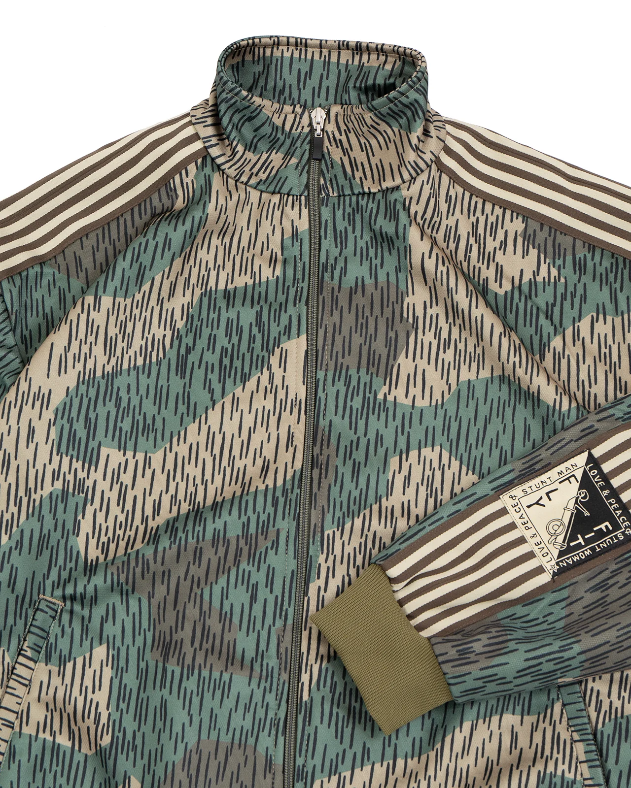 Kapital Smooth Jersey Rain Camo Track Jacket - Image 4