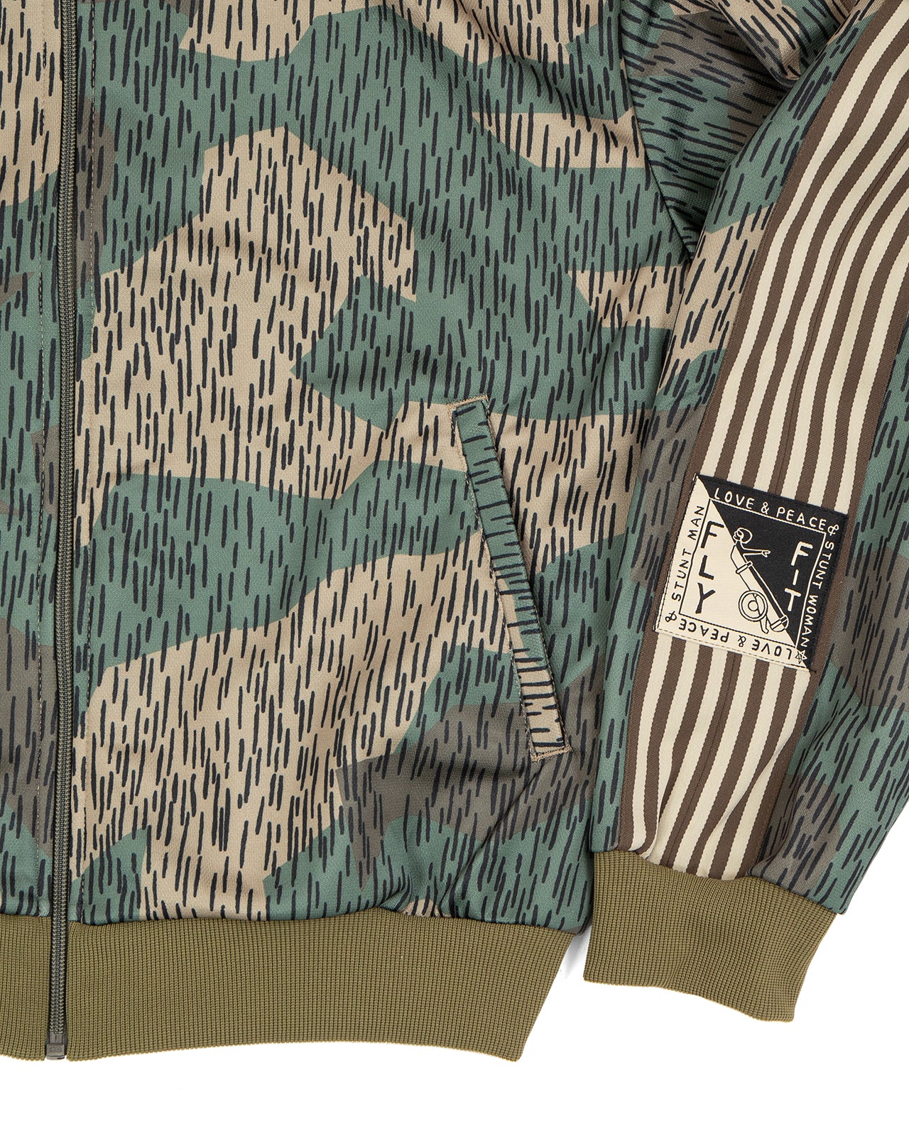 Kapital Smooth Jersey Rain Camo Track Jacket - Image 5