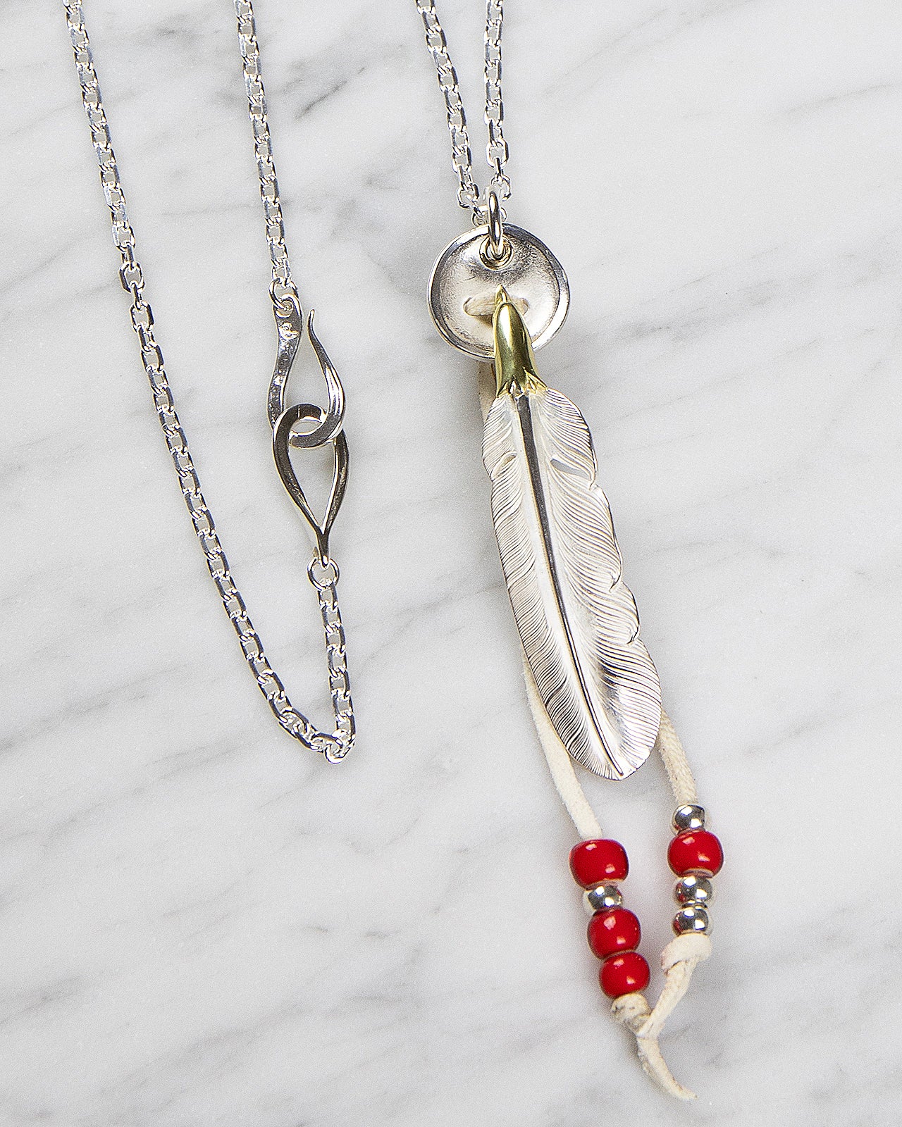 Larry Smith Feather Necklace Combination - Image 2