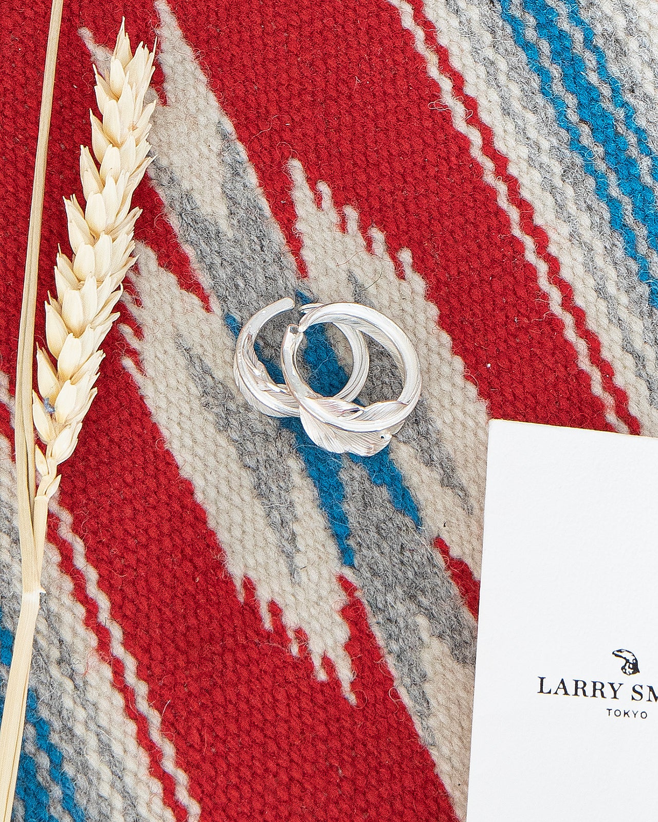 Larry Smith Kazekiri Pinkie Feather Ring - Image 3