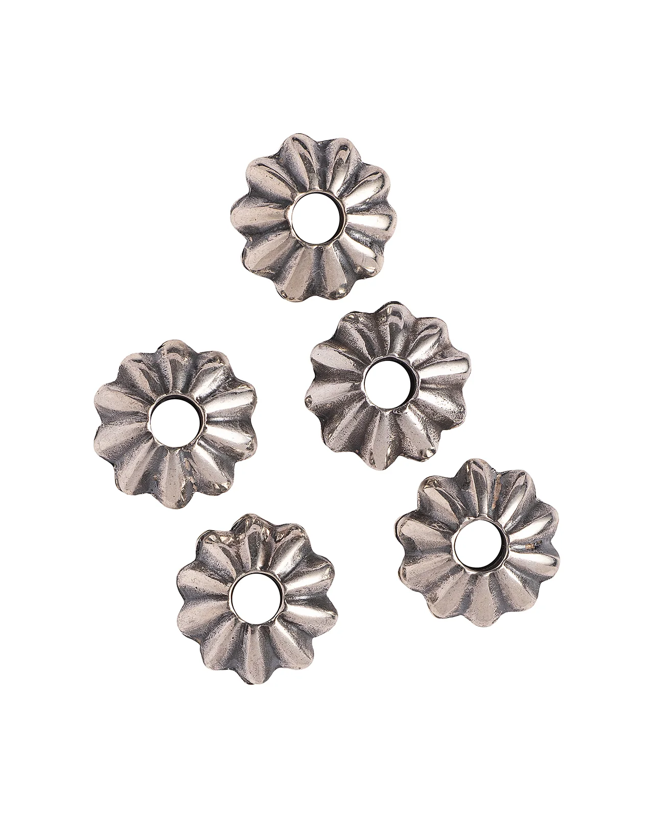 Larry Smith, Silver Shell Concha Bead, XS - Image 5