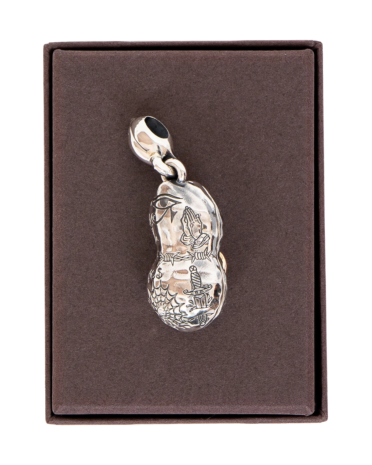 Peanuts & Co Bero Tattoo Peanuts (Slide) Large, Silver × K10PG - Image 3