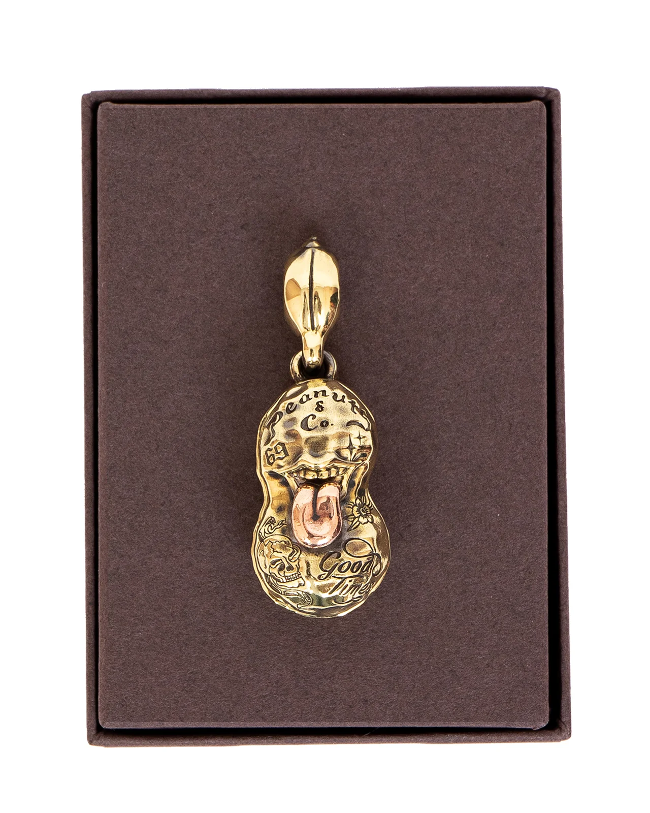 Peanuts & Co Bero Tattoo Peanuts (Slide) Medium, Brass × Silver