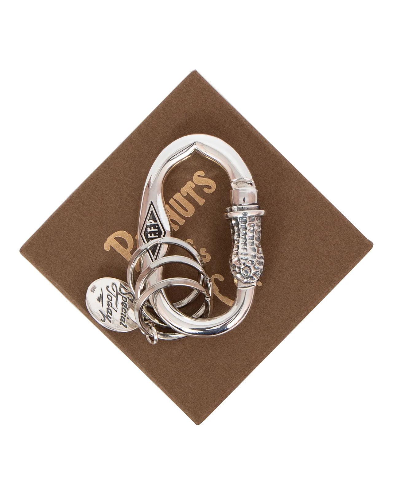 Peanuts & Co, Peanuts Carabiner, Silver - Image 2