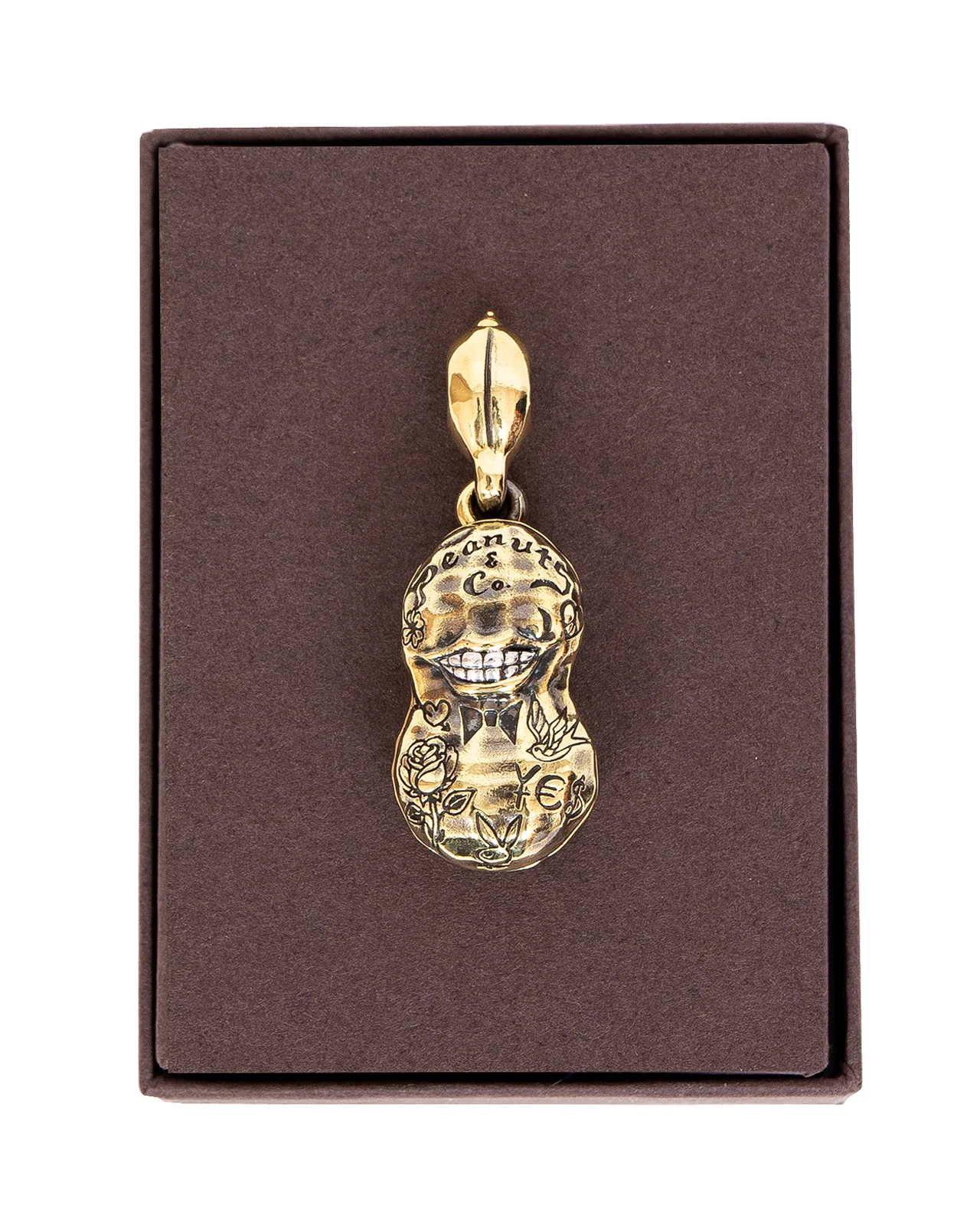 Peanuts & Co Tattoo Peanuts (Slide) Medium, Brass × Silver