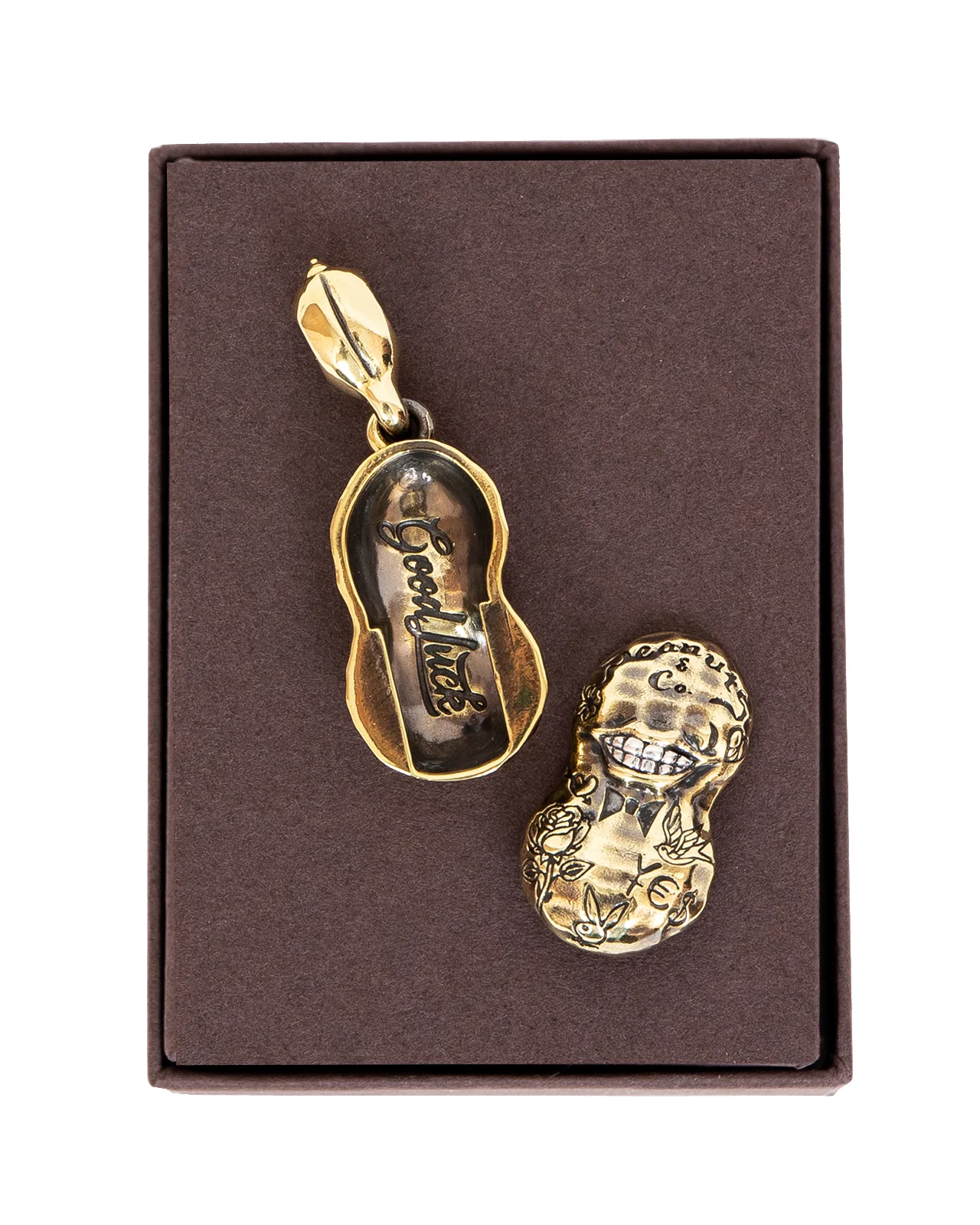 Peanuts & Co Tattoo Peanuts (Slide) Medium, Brass × Silver - Image 2