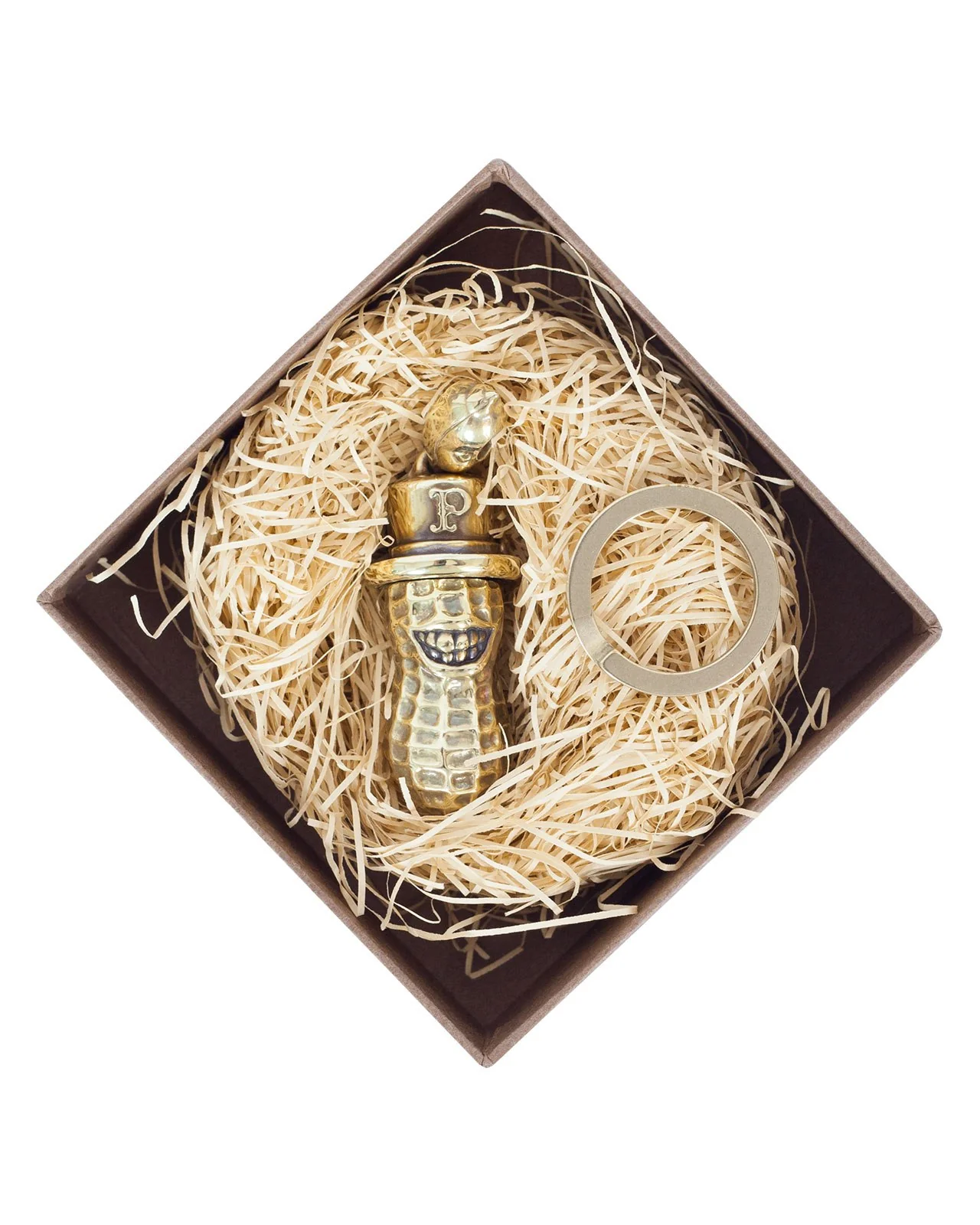 Peanuts & Co Yachimata Pendant / Key Ring, Brass - Image 4