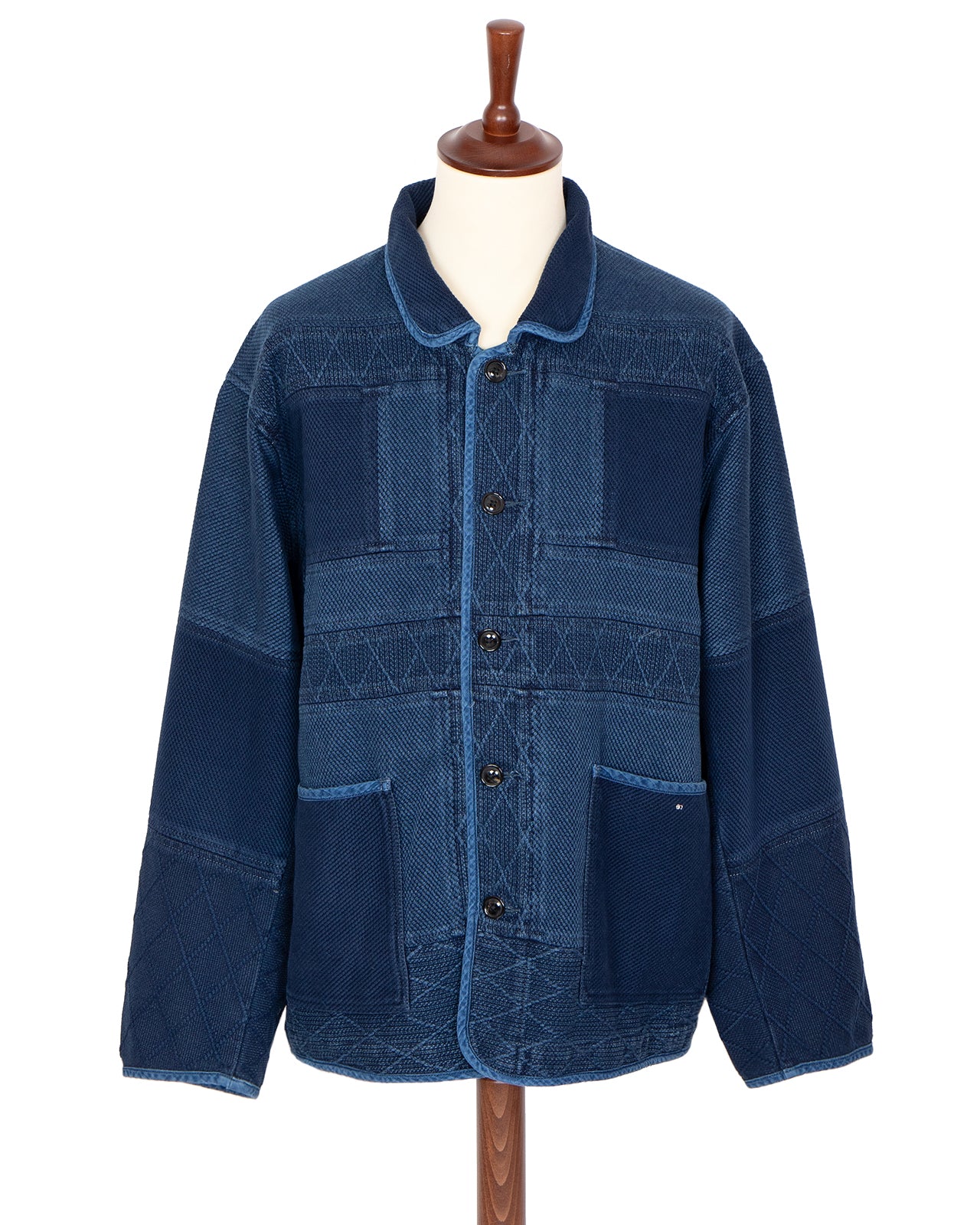 Porter Classic Kendo Katsu Jacket, Platinum Charm, Blue - Image 6