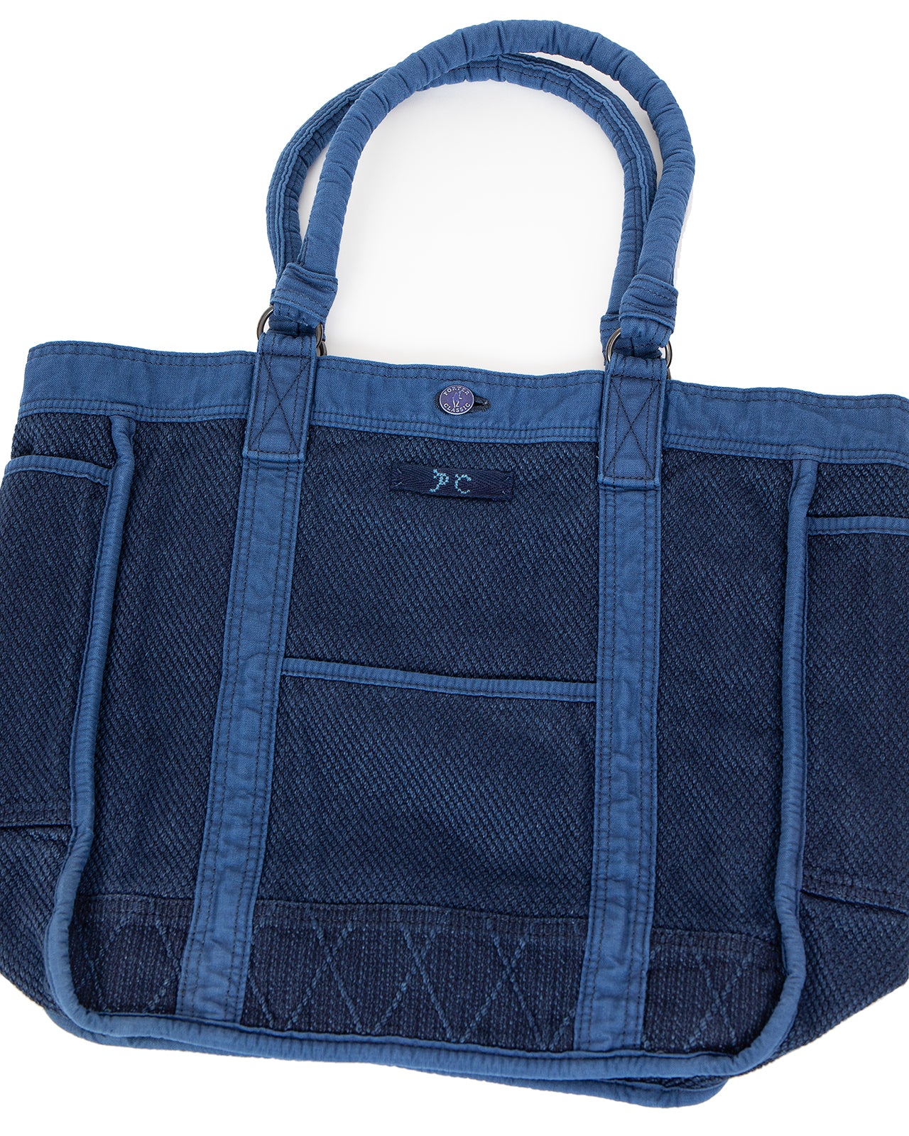 Porter Classic Kendo Tote Bag, Blue - Image 3