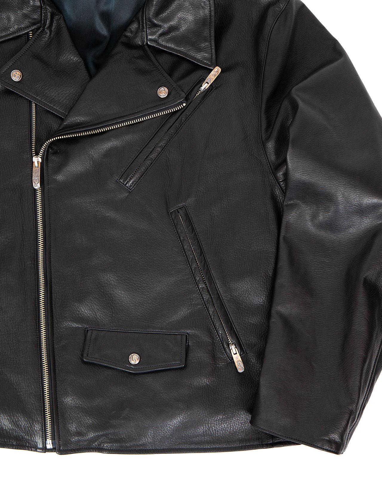 Porter Classic PC Riders Jacket W / Love & Peace Silver - Image 5