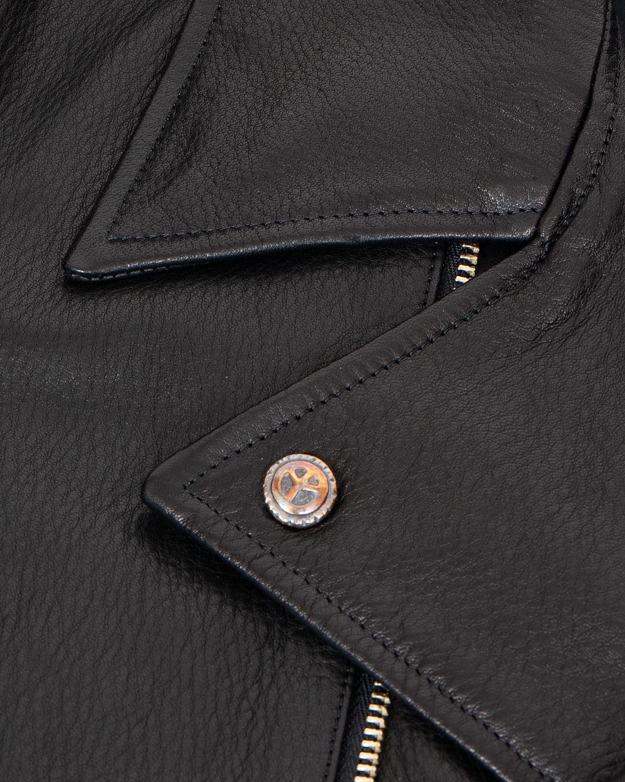 Porter Classic PC Riders Jacket W / Love & Peace Silver - Image 8