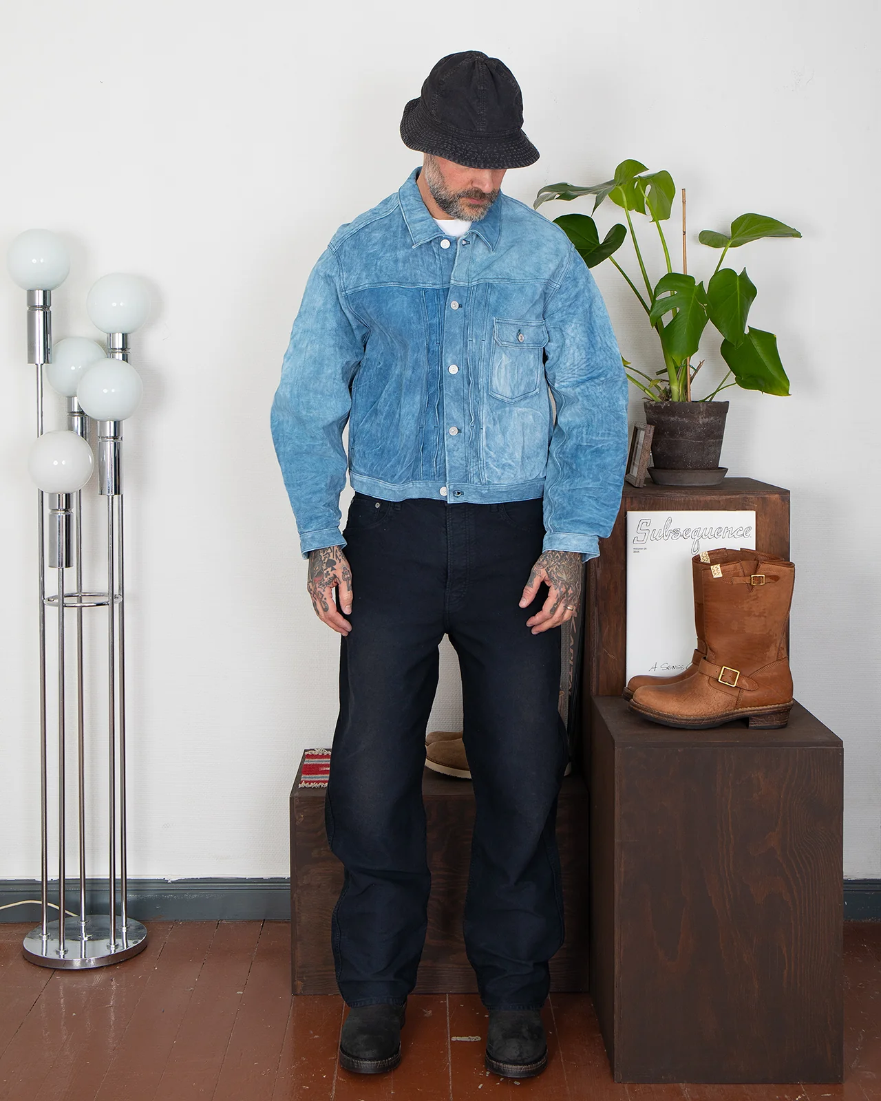 Visvim 102X Jacket IT, Indigo - Image 2